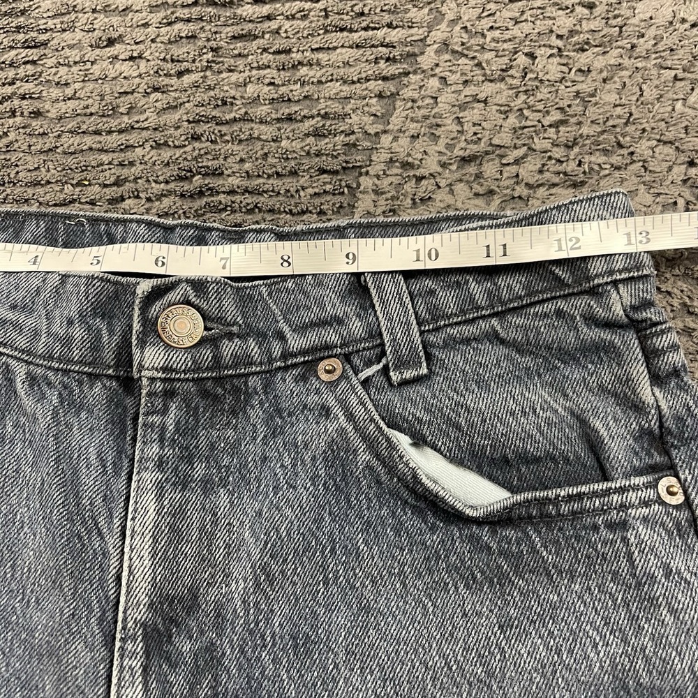 Vintage Levi's 512 Women's Jeans 25x25 USA Made‎ Medium Wash Distressed 90s - Picture 7 of 11